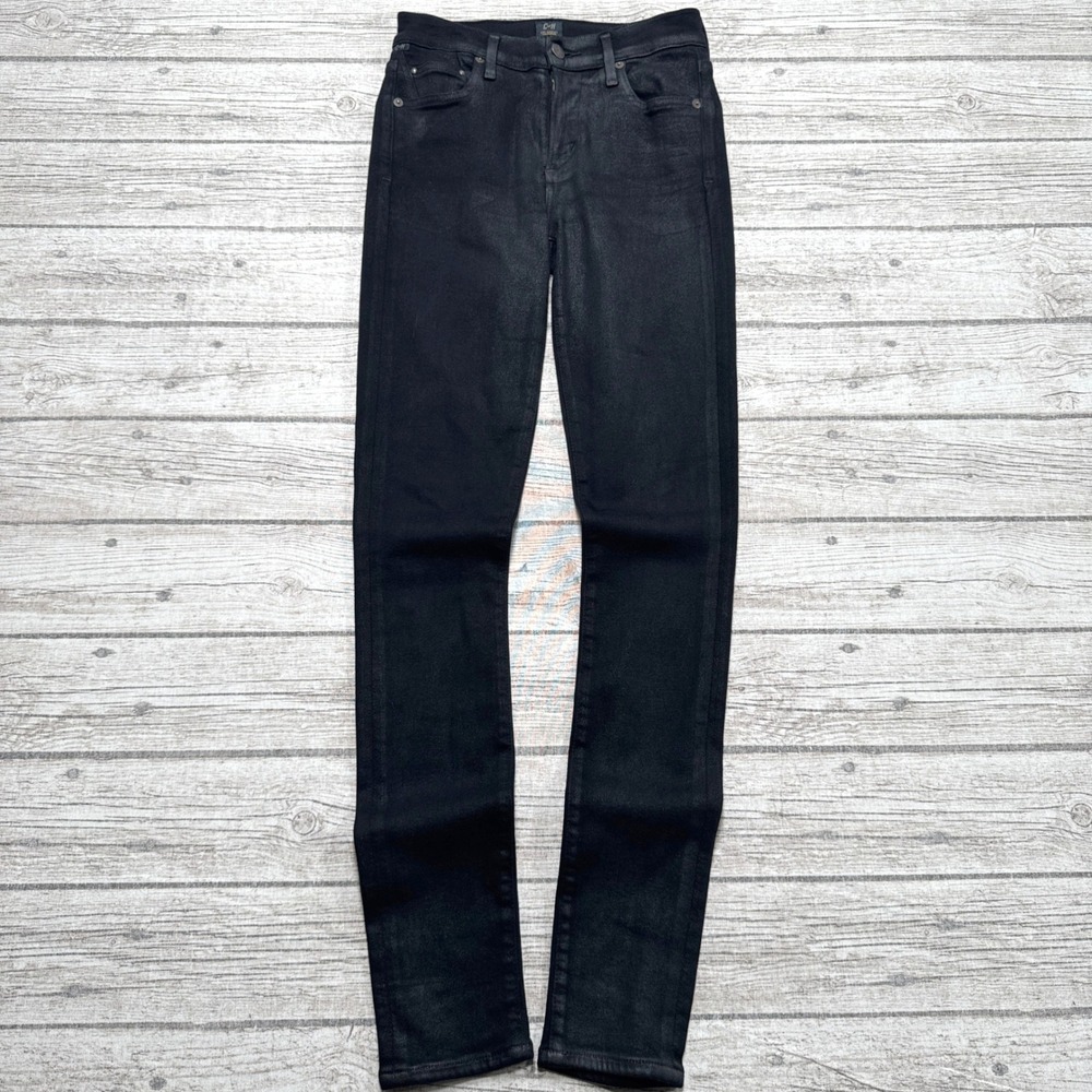 Citizens of Humanity Jeans Women's 26 Black High Rise Rocket Skinny Slim Fit USA